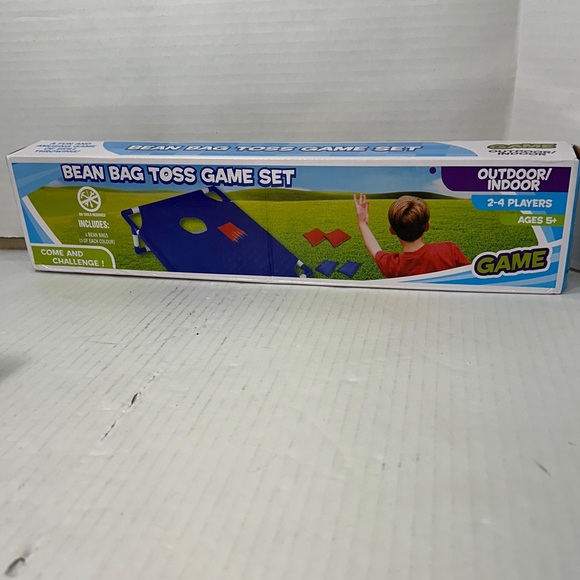 djay | Toys | Outdoor Bean Bag Toss Game Set Blue | Poshmark